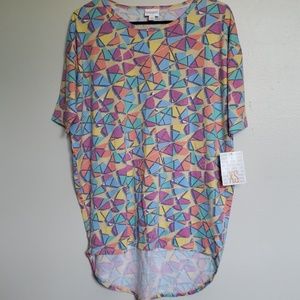 XS multicolored lularoe irma